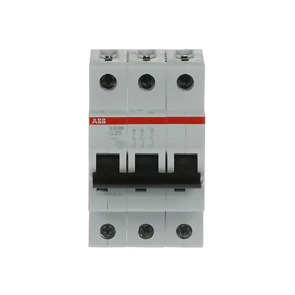 ABB Sicherungsautomat 10kA 20A C 3p S203M-C20